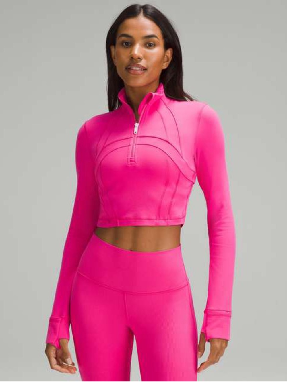 Lululemon Define Cropped Half Zip *Luon
Sonic Pink🦄
